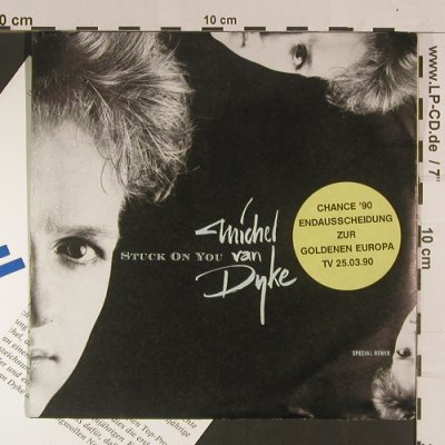Van Dyke,Michelle: Stuck on you, Chrysalis (112 650), D, 1990 Typ: 7" Best.-Nr.: S8042 Preis: 3,00 Euro