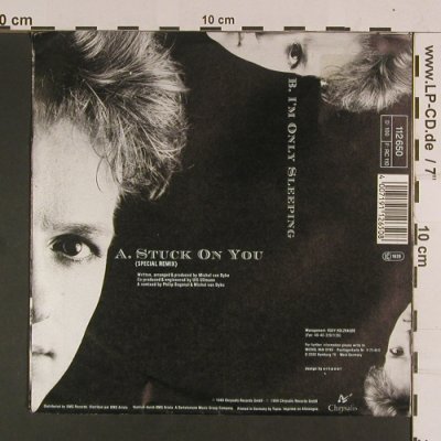 Van Dyke,Michelle: Stuck on you, Chrysalis (112 650), D, 1990 Typ: 7" Best.-Nr.: S8042 Preis: 3,00 Euro