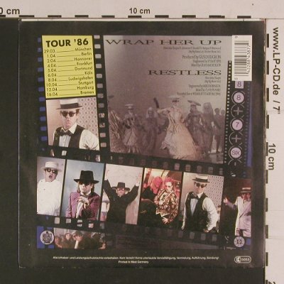 John,Elton: Wrap her up, Rocket Record Company (884 387-7Q), D, 1985 Typ: 7" Best.-Nr.: S8080 Preis: 2,50 Euro