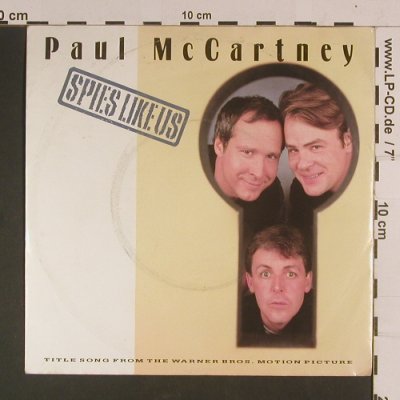 McCartney,Paul: Spies Like US/My Carneval, m-/vg+, Parlophone(20 0940 7), D, 1985 - 7inch - S8081 - 3,00 Euro
