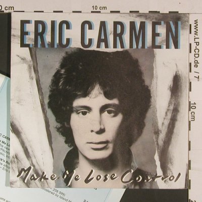Carmen,Eric: Make Me Loose Control, Arista (109 891), D, 1988 Typ: 7" Best.-Nr.: S8087 Preis: 2,50 Euro