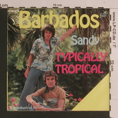 Typically Tropical: Barbados / Sandy, Gull (INT 113.300), D, 1975 Typ: 7" Best.-Nr.: S8286 Preis: 2,50 Euro
