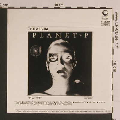 Planet-P: Why Me? / Only You And Me, Geffen(A-3204), D, 1983 - 7inch - S8303 - 4,00 Euro