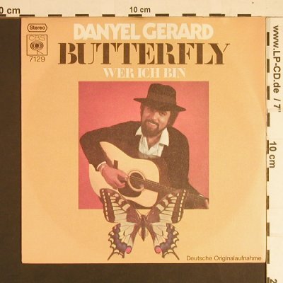 Gerard,Danyel: Butterfly, Deutsche Origianaufn., CBS(7129), D, 1971 - 7inch - S8521 - 2,50 Euro