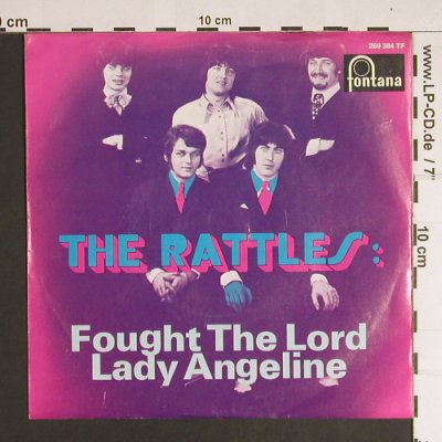Rattles: Fought the Lord / Lady Angeline, Fontana(269 384 TF), D,vg+/m-,  - 7inch - S8719 - 5,00 Euro