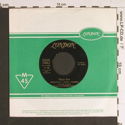 Ross,Jack: Happy Jose / Sweet Georgia Brown, London(DL 20 501), D, FLC,  - 7inch - S8785 - 3,00 Euro