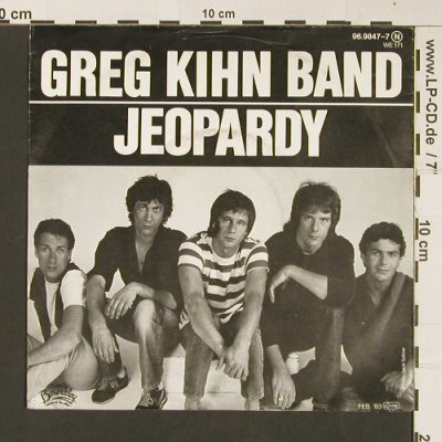 Kihn Band,Greg: Jeopardy / Fascination, Berserkley (96.9847-7), D, 1983 Typ: 7" Best.-Nr.: S8963 Preis: 3,00 Euro