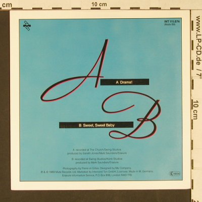 Erasure: Drama !, Mute 89(int111.874), D, 1989 - 7inch - S9127 - 2,50 Euro