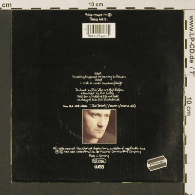 Collins,Phil: Something Happened on the way to.., WEA (9031-71447-7), D, 1990 Typ: 7" Best.-Nr.: S9150 Preis: 4,00 Euro