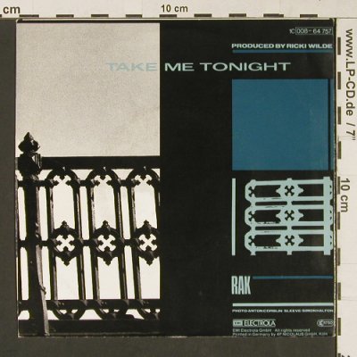 Wilde,Kim: View From A Bridge/Take Me Tonight, RAK(008-64 757), D, 1982 - 7inch - S9158 - 1,50 Euro