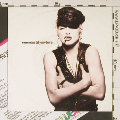 Madonna: Justify my Love/Express yourself, Sire(5439-19485-7), D, m-/vg+, 1990 - 7inch - S9191 - 4,00 Euro