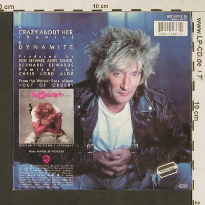 Stewart,Rod: Crazy About Her / Dynamite, WB(927 657-7), D, 1988 - 7inch - S9193 - 3,00 Euro