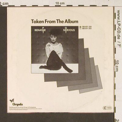 Benatar,Pat: Anxiety / Shadows In The Night, Chrysalis(104 991-100), D, 1982 - 7inch - S9213 - 2,50 Euro