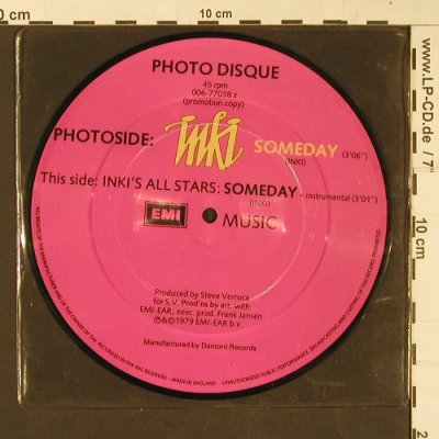 Inki: Some Day*2  Picture, Promo, EMI(006-77038 z), UK, 1979 - P7" - S9251 - 3,00 Euro