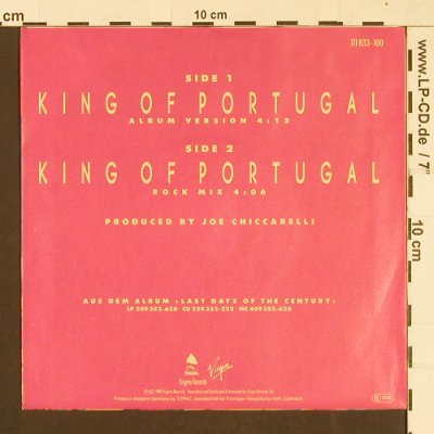 Stewart,Al: King of Portugal*2(album,rock mix), Enigma/Virgin(111 838-100), D, 1988 - 7inch - S9324 - 2,50 Euro