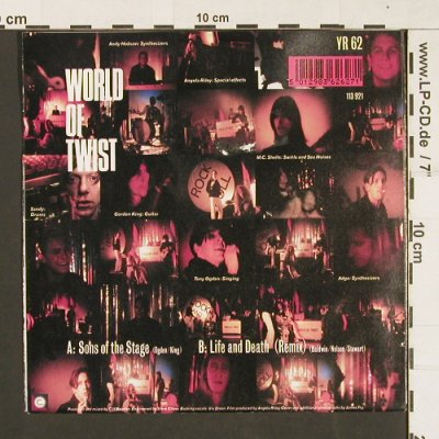 World of Twist: Sons of the Stage/Live a.Death rmx, Virgin/Circa(113 921 / YR62), D, 1991 - 7inch - S9333 - 3,00 Euro