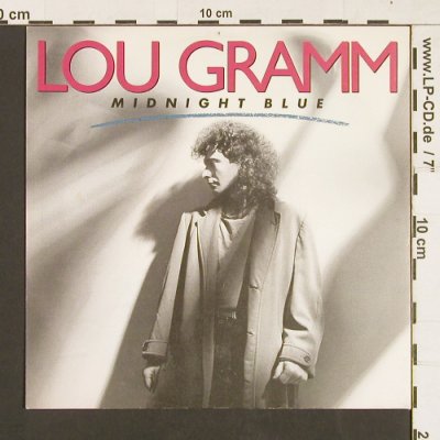 Gramm,Lou: Midnight Blue / Chain of Love, Atlantic(789304-7), D, 1987 - 7inch - S9352 - 2,50 Euro