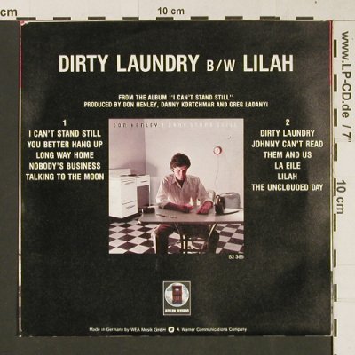 Henley,Don: Dirty Laundry / Lilah, Asylum(96 9894-7), D, 1982 - 7inch - S9435 - 3,00 Euro
