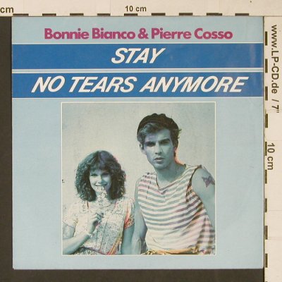 Bianco,Bonnie & Cosso,Pierre: Stay, Kangaroo Tem Rec.(6.1476 AC), D, 1987 - 7inch - S9437 - 1,50 Euro