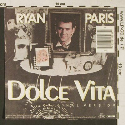 Paris,Ryan: Dolce Vita / Dolce Vita Part II, Carrere(815 396-7), D, 1983 - 7inch - S9442 - 2,00 Euro