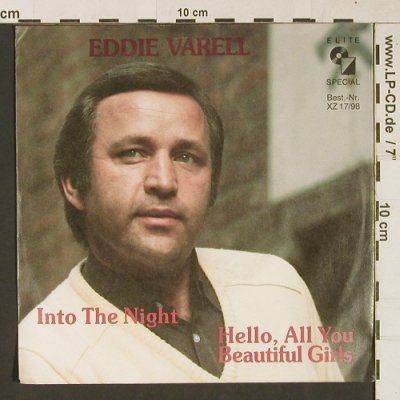 Varell,Eddie: Into The Night, Elite (xz 17/98), D, 1987 Typ: 7" Best.-Nr.: S9446 Preis: 3,00 Euro