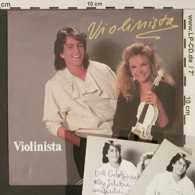 Violinista: Same +2 Autogr.Karten, Metronome (821 992 - 7), D, 1984 Typ: 7" Best.-Nr.: S9448 Preis: 4,00 Euro