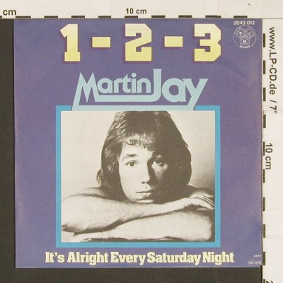 Jay,Martin: 1-2-3, DJM(2043 012), D, 1977 - 7inch - S9517 - 2,00 Euro