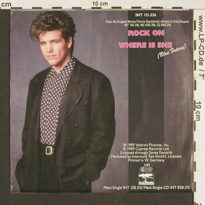 Damian,Michael: Rock on / Where is she, Cypress Rec. (INT 113.326), D, 1989 Typ: 7" Best.-Nr.: S9556 Preis: 2,50 Euro