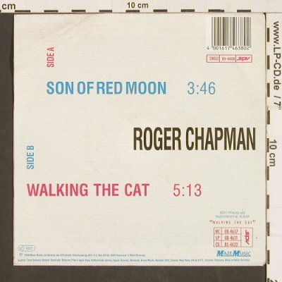 Chapman,Roger: Son of Red Moon / Walking the cat, Maze Music (01-4638), D,m-/vg+, 1989 Typ: 7" Best.-Nr.: S9564 Preis: 2,50 Euro