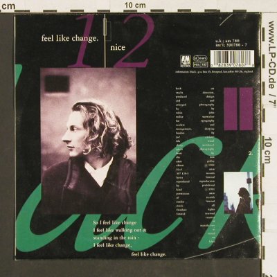 BLACK: Feel Like Change / Nice, AM(390 760-7), D, 1991 - 7inch - S9571 - 3,00 Euro
