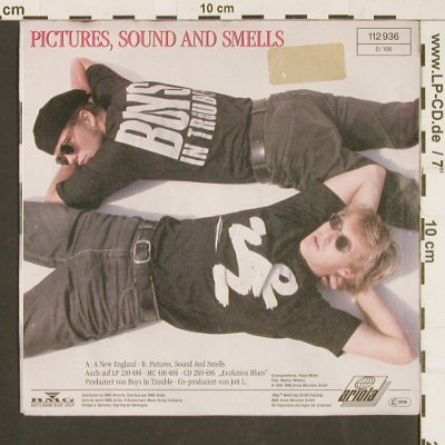 Boys in Trouble: A new England / Pictures,Sound and., Ariola(112 936), D, 1990 - 7inch - S9574 - 3,00 Euro