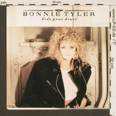 Tyler,Bonnie: Hide Your Heart /I'm not foolin', CBS(651516 7), NL, 1988 - 7inch - S9576 - 3,00 Euro