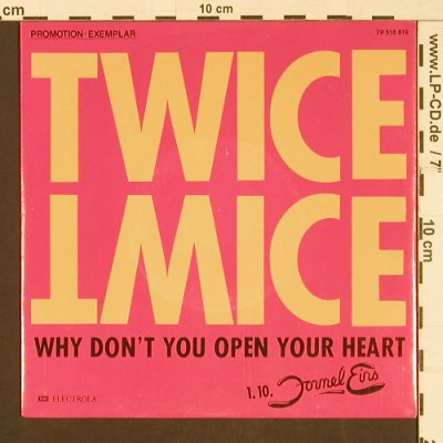 Twice: Why don't you open your/Slow Train, EMI(7P 518 819), D,Promo, 1988 - 7inch - S9591 - 2,50 Euro