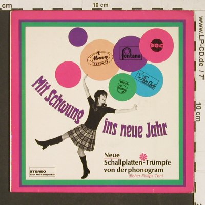 V.A.Mit Schwung ins neue Jahr: Neue Schallplatten-Trümpfe, Philips (1235 WV), D,Promo Typ: EP Best.-Nr.: S9750 Preis: 2,50 Euro