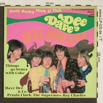 Dee,Dave - I lave You + V.A.: Petula Clark,Supremes, RayCharles, Coca Cola (105 112), D, 1967 Typ: EP Best.-Nr.: S9753 Preis: 4,00 Euro