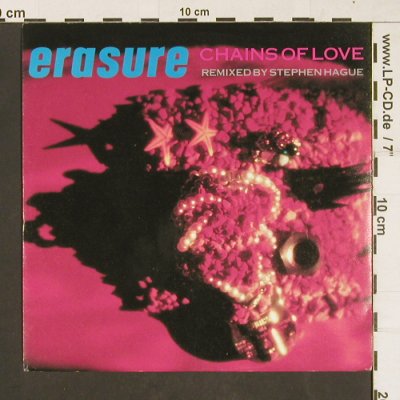 Erasure: Chains Of Love, rmx / Don't suppose, Mute 83(111.863), D, 1988 - 7inch - S9820 - 2,50 Euro