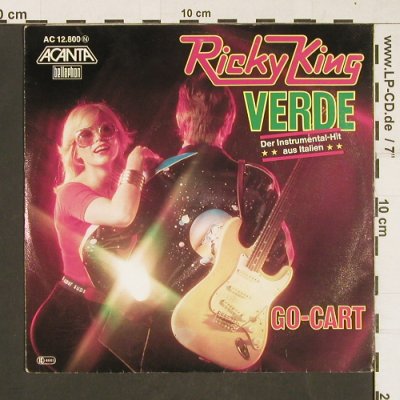 King,Ricky: Verde, Acanta (AC 12.800), D, 1976 Typ: 7" Best.-Nr.: S9839 Preis: 2,00 Euro
