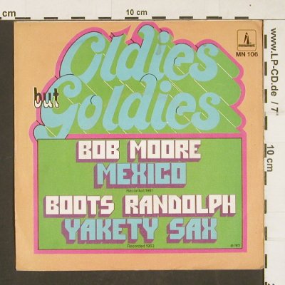 Moore,Bob / Boots Randolph: Mexico / Yakety Sax, Monument(MN 106), D, 1972 - 7inch - S9986 - 2,50 Euro