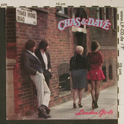 Chas & Dave: London Girls/EineKleineKneesupmusik, Rockney(KOR 17), UK, m-/vg+, 1982 - 7inch - T1070 - 2,50 Euro