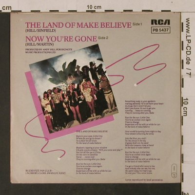 Bucks Fizz: The Land Of Make Believe, RCA (PB 5437), D, 1981 Typ: 7" Best.-Nr.: T1144 Preis: 2,50 Euro