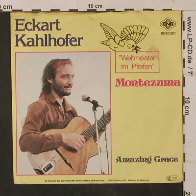 Kahlhofer,Eckart: Montezuma / Amazing Grace, m-/vg+, CNR (0030.261), D, 1980 Typ: 7" Best.-Nr.: T1188 Preis: 2,50 Euro