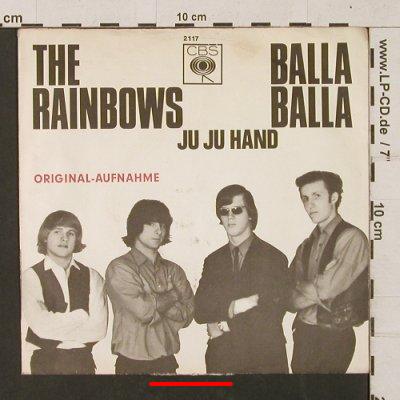 Rainbows: Balla Balla / Ju Ju Hand, CBS(2114), D, vg+/vg+,  - 7inch - T1262 - 5,00 Euro