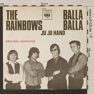 Rainbows: Balla Balla / Ju Ju Hand, CBS(2114), D, vg+/vg+,  - 7inch - T1262 - 5,00 Euro