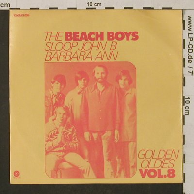 Beach Boys: Sloop John B/Barbara Ann,G.OldiesV8, Capitol(C 006-81 076 U), D, 1966 - Cover - T1277 - 1,00 Euro