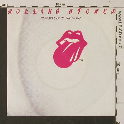 Rolling Stones: Undercover of the Night/All the Way, RS(1654427), EEC, 1983 - 7inch - T1330 - 3,00 Euro
