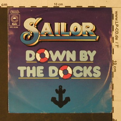 Sailor: Down by the Docks, m-/vg+, Epic(EPC 5566), D, 1977 - 7inch - T1378 - 2,00 Euro