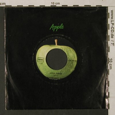Plastic Ono Band: Cold Turkey/Don't worry Yoko....FLC, Apple(C 006-90719), D,vg+/m-,  - 7inch - T1426 - 3,00 Euro