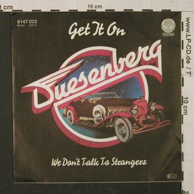 Duesenberg: Get it On / We don't talk to Stra.., Vertigo(6147 022), D, 1979 - 7inch - T1454 - 3,00 Euro