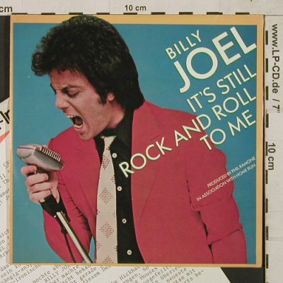 Joel,Billy: It's still Rock and Roll to Me, CBS (CBS 8753), NL, Facts, 1980 Typ: 7" Best.-Nr.: T1507 Preis: 3,00 Euro