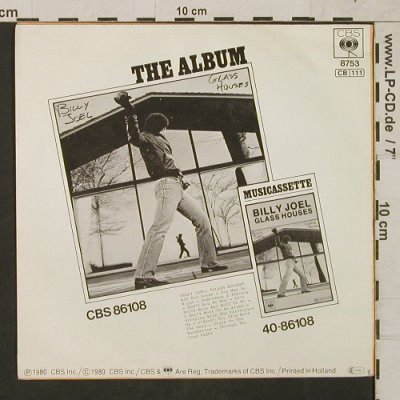 Joel,Billy: It's still Rock and Roll to Me, CBS (CBS 8753), NL, Facts, 1980 Typ: 7" Best.-Nr.: T1507 Preis: 3,00 Euro